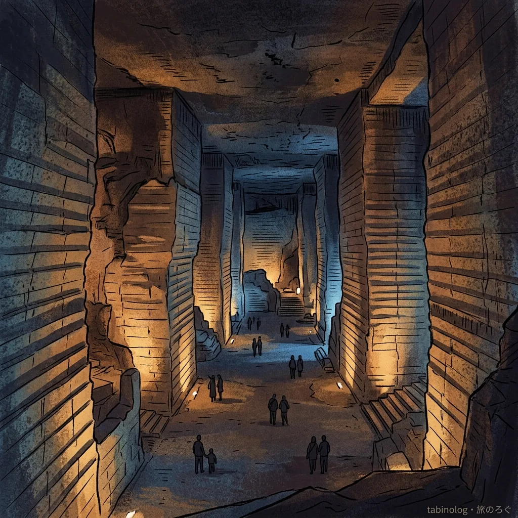 大谷資料館の地下空間